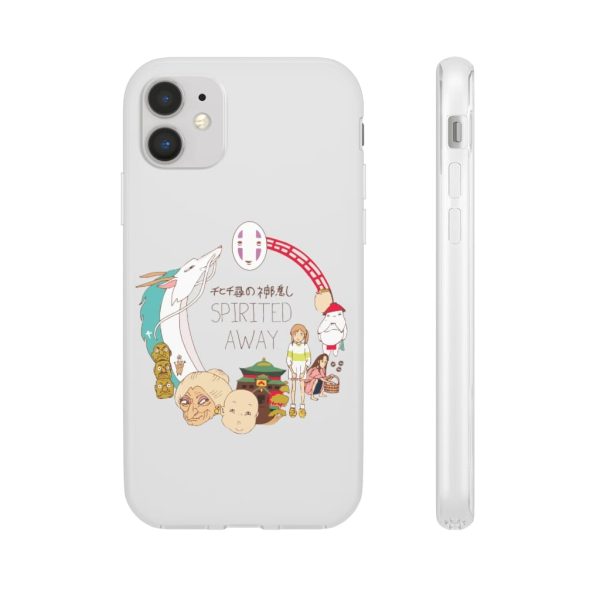 Spirited Away Sen To Chihiro No Kamikakushi - Spirited Away Compilation Characters iPhone Cases-Accessories, Phone Case, Spirited Away, Spirited Away Sen To Chihiro No Kamikakushi