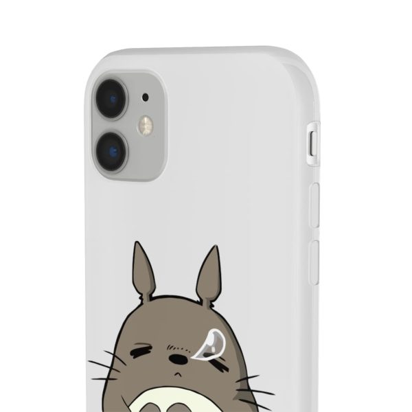 Totoro Umbrella - Sleepy Totoro iPhone Cases-Accessories, My Neighbor Totoro, Phone Case, Totoro Umbrella