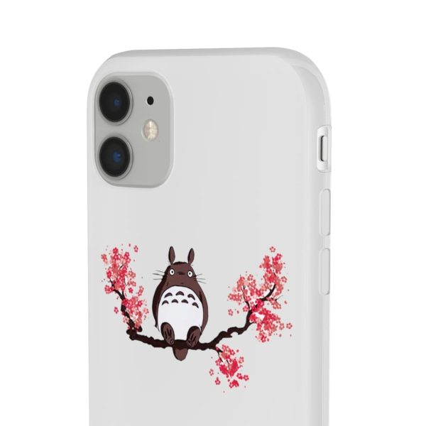 My Neighbor Totoro Japanese - Totoro and Sakura iPhone Cases-Accessories, My Neighbor Totoro, My Neighbor Totoro Japanese, Phone Case