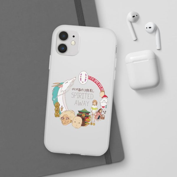 Spirited Away Sen To Chihiro No Kamikakushi - Spirited Away Compilation Characters iPhone Cases-Accessories, Phone Case, Spirited Away, Spirited Away Sen To Chihiro No Kamikakushi