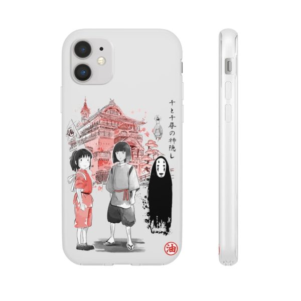 Soot Balls In Spirited Away - Spirited Away – Sen and Friends by the Bathhouse iPhone Cases-Accessories, Phone Case, Soot Balls In Spirited Away, Spirited Away