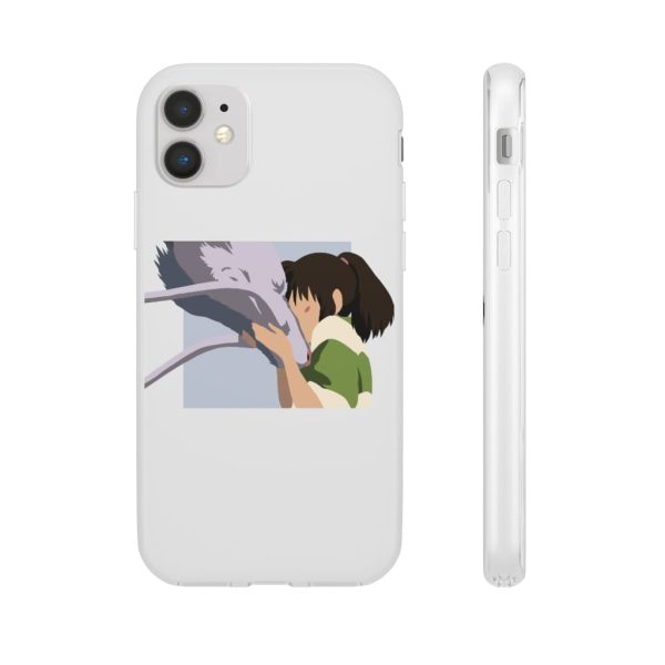 Miyazakis Spirited Away - Spirited Away Haku and Chihiro Graphic iPhone Cases-Accessories, Dust Sprites Spirited Away, Miyazakis Spirited Away, Phone Case, Spirited Away, Spirited Away Live Action