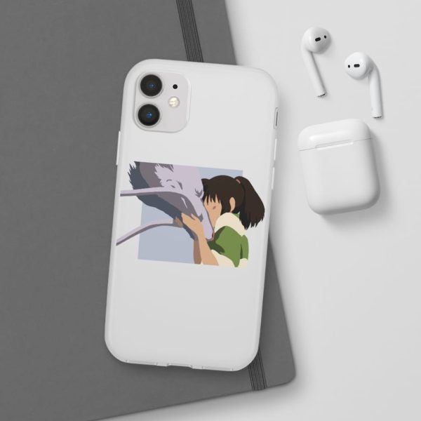 Miyazakis Spirited Away - Spirited Away Haku and Chihiro Graphic iPhone Cases-Accessories, Dust Sprites Spirited Away, Miyazakis Spirited Away, Phone Case, Spirited Away, Spirited Away Live Action