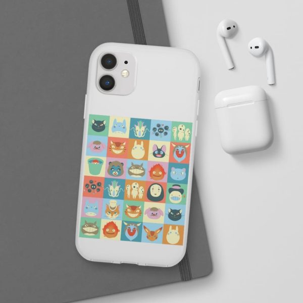 Ghibli Colorful Characters Collection iPhone Cases-Accessories, Phone Case