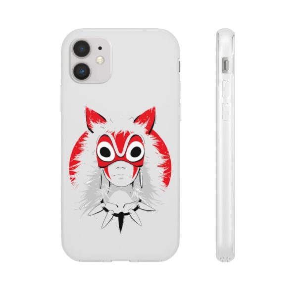 Princess Mononoke Ainu Influence - Princess Mononoke and the Broken Mask iPhone Cases-Accessories, Phone Case, princess mononoke, Princess Mononoke Ainu Influence