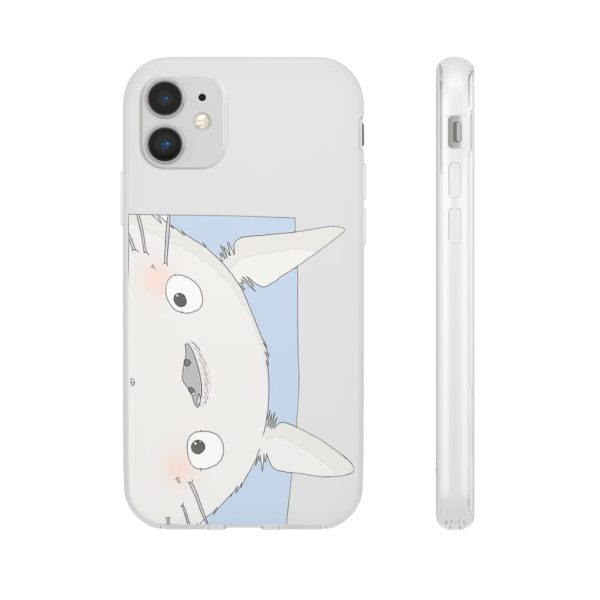 Totoro Catbus - Totoro Cute Face iPhone Cases-Accessories, My Neighbor Totoro, Phone Case, Totoro Catbus