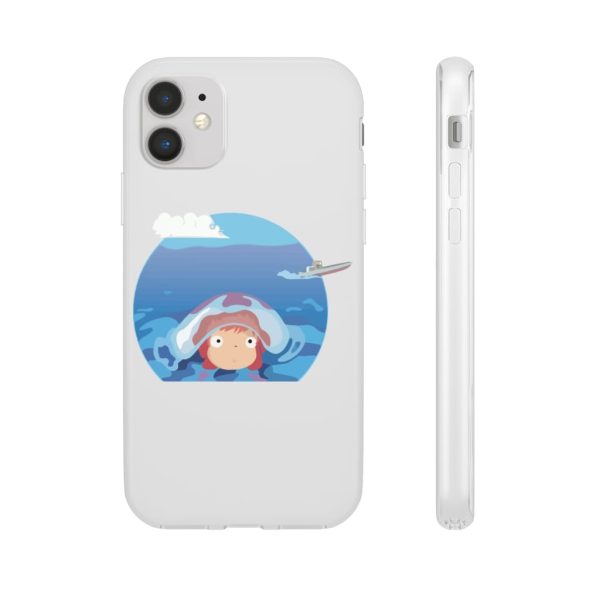 Ponyo Background - Ponyo in her first trip iPhone Cases-Accessories, Phone Case, ponyo, Ponyo Background