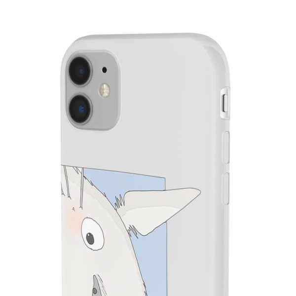 Totoro Catbus - Totoro Cute Face iPhone Cases-Accessories, My Neighbor Totoro, Phone Case, Totoro Catbus