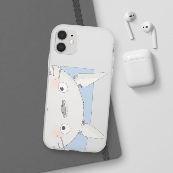 Totoro Catbus - Totoro Cute Face iPhone Cases-Accessories, My Neighbor Totoro, Phone Case, Totoro Catbus