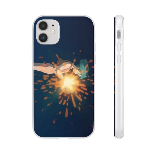 Howl's Moving Castle Howl - Howl’s Moving Castle – Howl meets Calcifer iPhone Cases-Accessories, Howl's Moving Castle, Howl's Moving Castle Howl, Phone Case