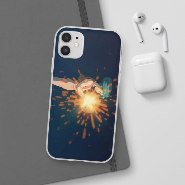 Howl's Moving Castle Howl - Howl’s Moving Castle – Howl meets Calcifer iPhone Cases-Accessories, Howl's Moving Castle, Howl's Moving Castle Howl, Phone Case