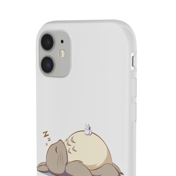 Satsuki Totoro - Sleeping Totoro iPhone Cases-Accessories, My Neighbor Totoro, Phone Case, Satsuki Totoro