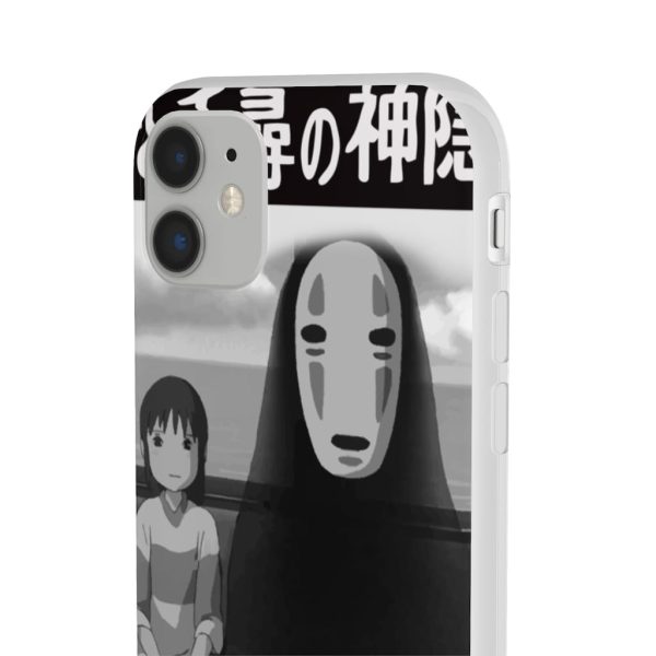 Like Spirited Away - Spirited Away – Chihiro and No Face on the Train iPhone Cases-Accessories, kaonashi, Like Spirited Away, no face, Phone Case, Spirited Away