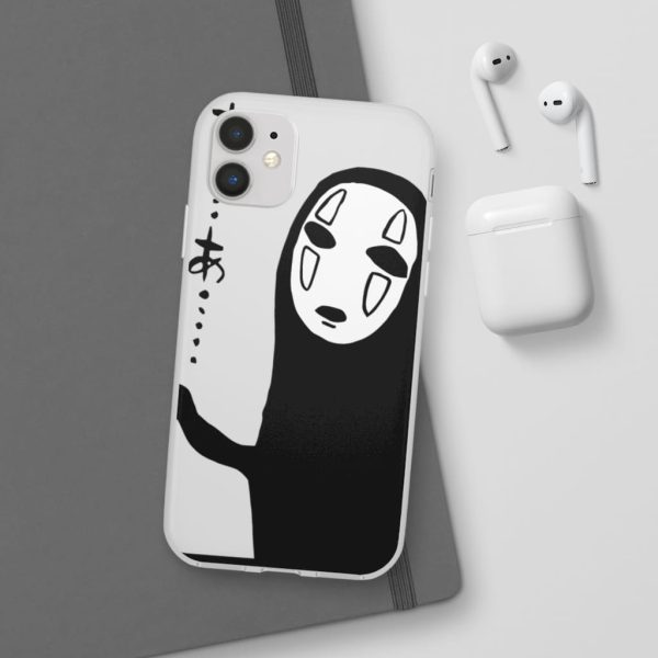 Spirited Away Frog - Spirited Away No Face Kaonashi Whispering iPhone Cases-Accessories, kaonashi, no face, Phone Case, Spirited Away, Spirited Away Frog