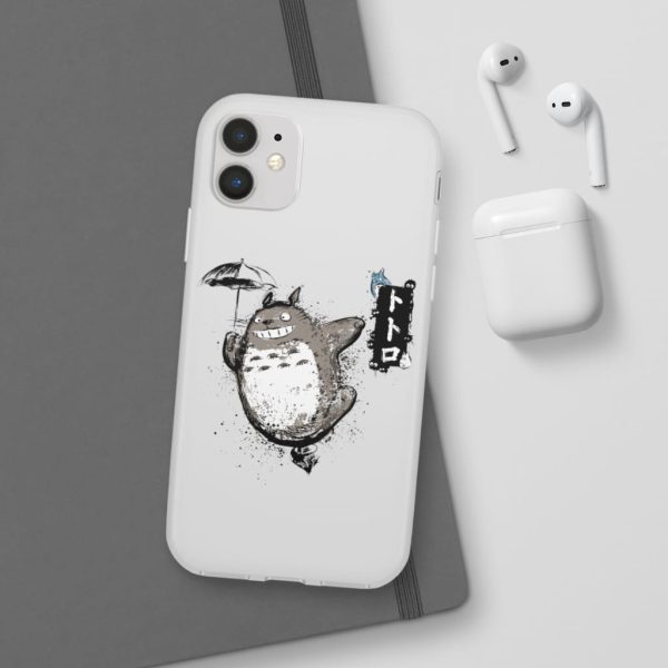 My Neighbor Totoro Wallpaper - Spinning Totoro iPhone Cases-Accessories, My Neighbor Totoro, My Neighbor Totoro Wallpaper, Phone Case