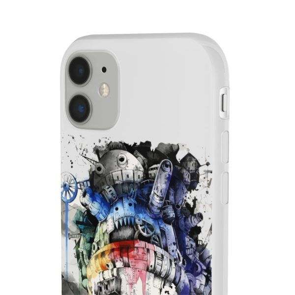 Howl's Moving Castle Calcifer - Howl’s Moving Castle Impressionism iPhone Cases-Accessories, Howl's Moving Castle, Howl's Moving Castle Calcifer, Phone Case