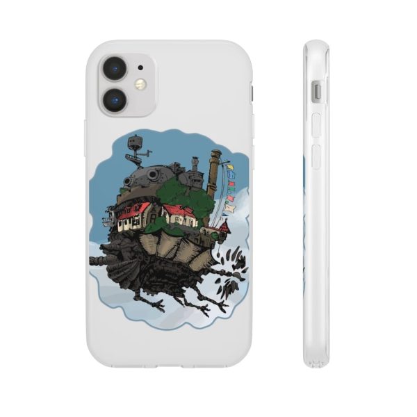 Howl's Moving Castle Series - Howl’s Moving Castle Classic Color iPhone Cases-Accessories, Howl's Moving Castle, Howl's Moving Castle Series, Phone Case