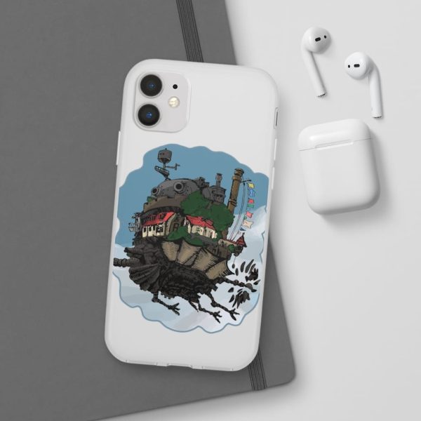 Howl's Moving Castle Series - Howl’s Moving Castle Classic Color iPhone Cases-Accessories, Howl's Moving Castle, Howl's Moving Castle Series, Phone Case