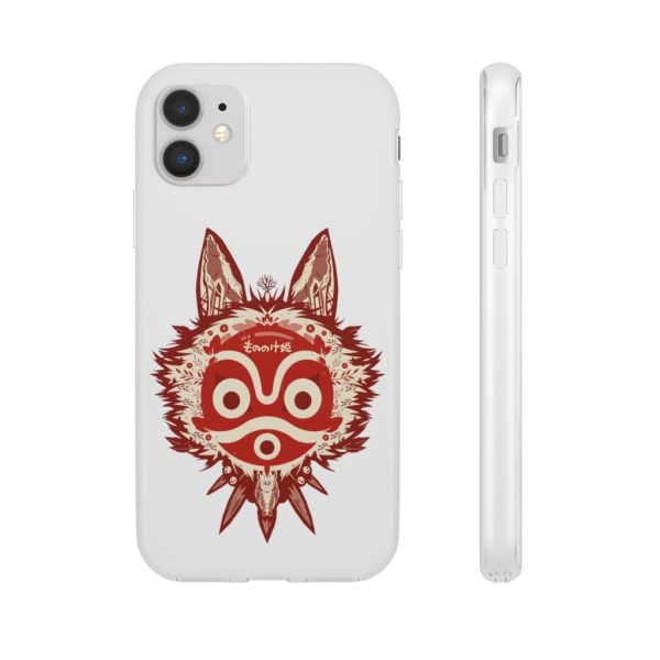 Princess Mononoke Spirits - Princess Mononoke Mask iPhone Cases-Accessories, Phone Case, princess mononoke, Princess Mononoke Spirits