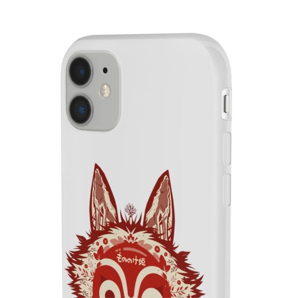 Princess Mononoke Spirits - Princess Mononoke Mask iPhone Cases-Accessories, Phone Case, princess mononoke, Princess Mononoke Spirits