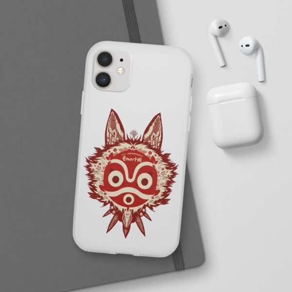 Princess Mononoke Spirits - Princess Mononoke Mask iPhone Cases-Accessories, Phone Case, princess mononoke, Princess Mononoke Spirits