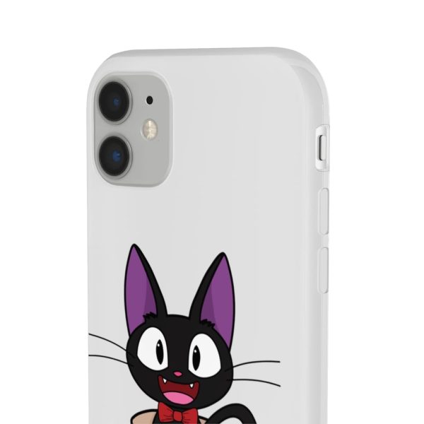 Figures Set Ghibli Ga Ippai Yubin Ningyou Kiki's Delivery Service - Jiji in the Cat Cup iPhone Cases-Accessories, Figures Set Ghibli Ga Ippai Yubin Ningyou Kiki's Delivery Service, Kiki's Delivery Service, Phone Case