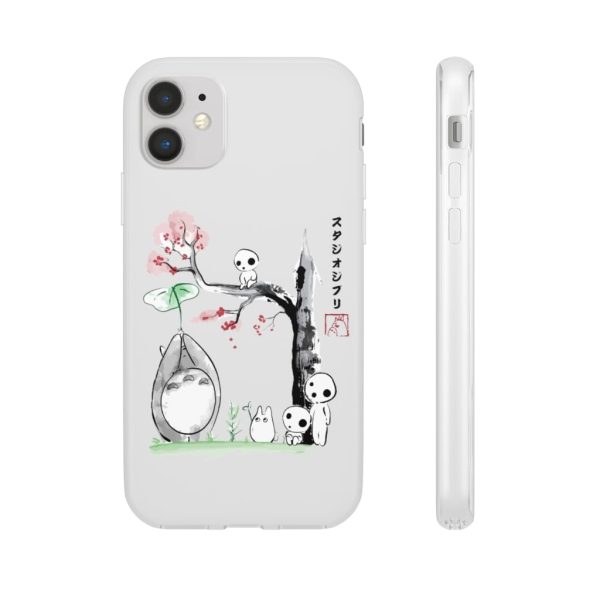 Stuffed Totoro - Totoro and the Tree Spirits iPhone Cases-Accessories, My Neighbor Totoro, Phone Case, Stuffed Totoro