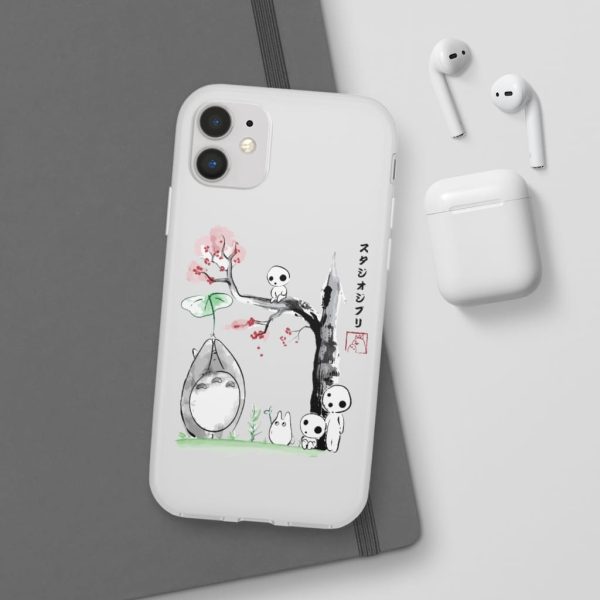 Stuffed Totoro - Totoro and the Tree Spirits iPhone Cases-Accessories, My Neighbor Totoro, Phone Case, Stuffed Totoro