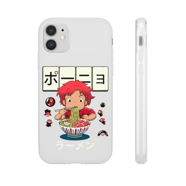 Ponyo - Ponyo very first Ramen iPhone Cases-Accessories, Phone Case, ponyo