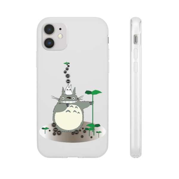 My Totoro - Totoro and the Sootballs iPhone Cases-Accessories, My Neighbor Totoro, My Totoro, Phone Case