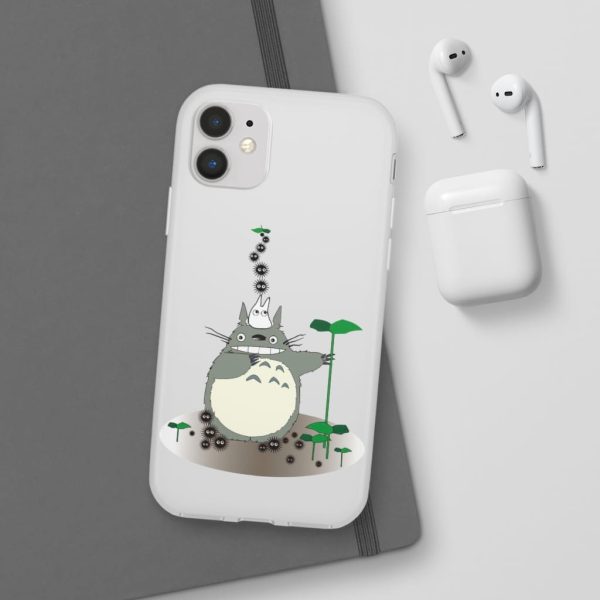 My Totoro - Totoro and the Sootballs iPhone Cases-Accessories, My Neighbor Totoro, My Totoro, Phone Case