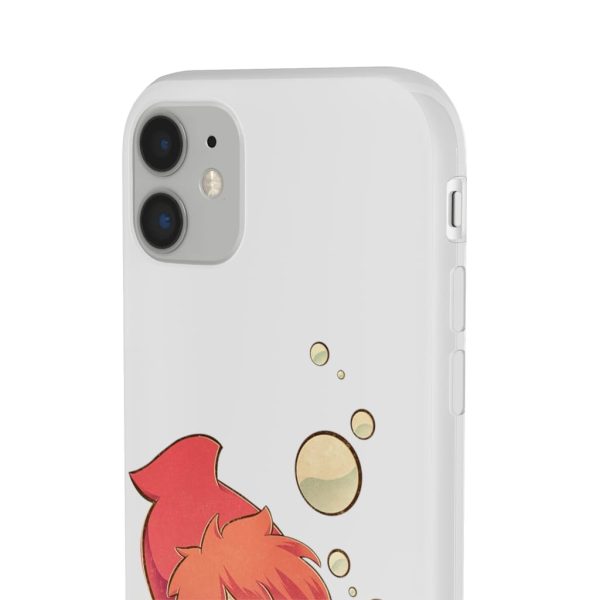 Studio Ghibli Icons Ponyo - Ponyo Chibi iPhone Cases-Accessories, Phone Case, ponyo, Studio Ghibli Icons Ponyo