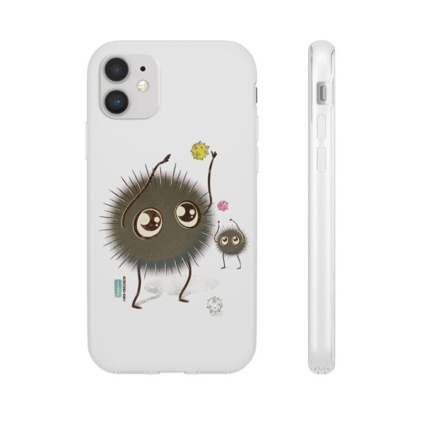 Spirited Away Review - Spirited Away – Soot Spirit Chibi iPhone Cases-Accessories, Phone Case, Spirited Away, Spirited Away Review