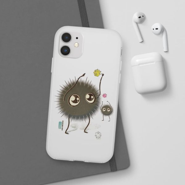 Spirited Away Review - Spirited Away – Soot Spirit Chibi iPhone Cases-Accessories, Phone Case, Spirited Away, Spirited Away Review