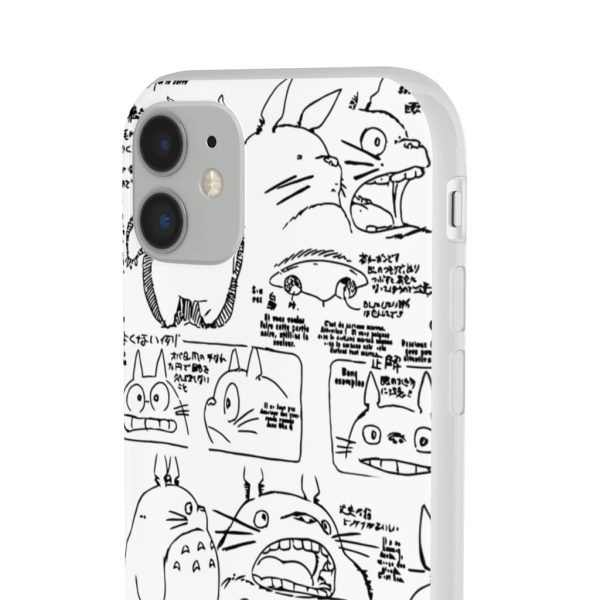 Mi Vecino Totoro - Totoro Original Character Sketch iPhone Cases-Accessories, Mi Vecino Totoro, My Neighbor Totoro, Phone Case