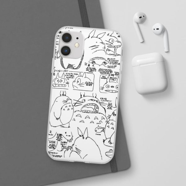 Mi Vecino Totoro - Totoro Original Character Sketch iPhone Cases-Accessories, Mi Vecino Totoro, My Neighbor Totoro, Phone Case