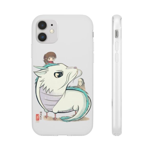 Haku Spirited Away - Spirited Aways Chibi iPhone Cases-Accessories, Haku Spirited Away, Kamaji Spirited Away, Phone Case, Spirited Away, Spirited Away English Cast