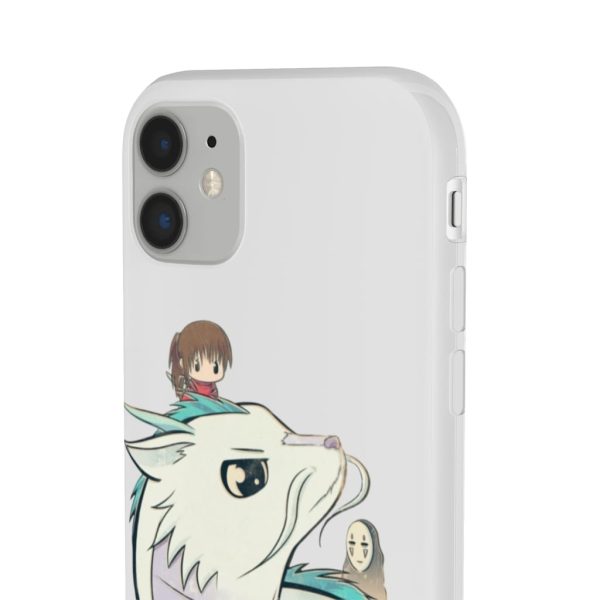 Haku Spirited Away - Spirited Aways Chibi iPhone Cases-Accessories, Haku Spirited Away, Kamaji Spirited Away, Phone Case, Spirited Away, Spirited Away English Cast