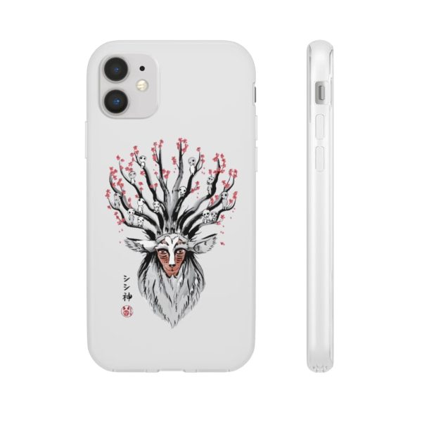 Princess Mononoke Wolf - Princess Mononoke – Shishigami and Sakura iPhone Cases-Accessories, Phone Case, princess mononoke, Princess Mononoke Wolf