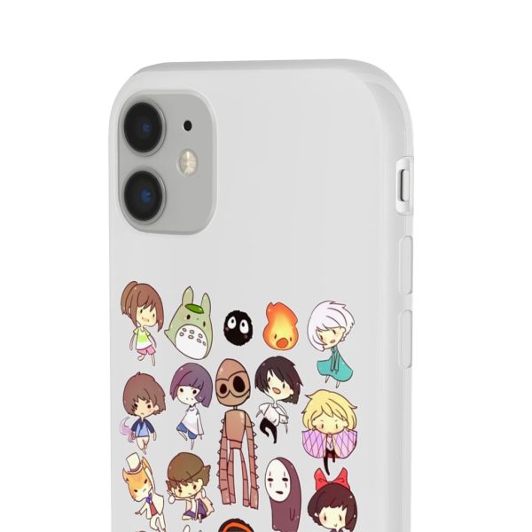 Ghibli Movie Characters Cute Chibi Collection iPhone Cases-Accessories, Phone Case