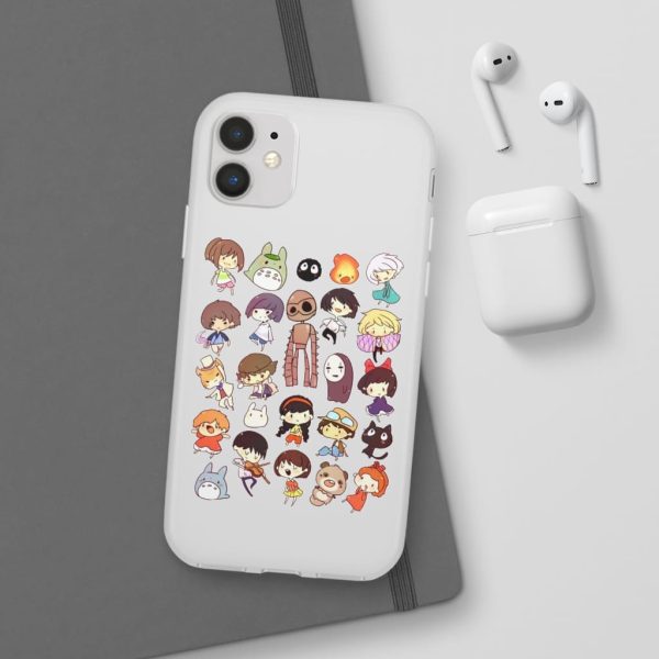 Ghibli Movie Characters Cute Chibi Collection iPhone Cases-Accessories, Phone Case