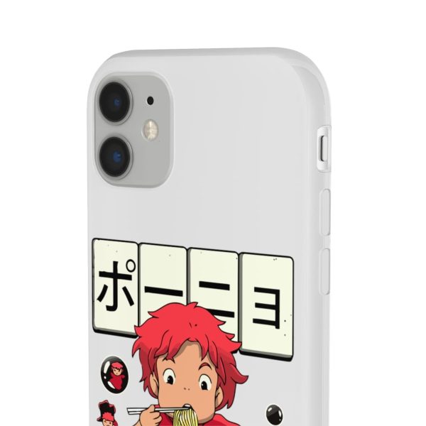 Ponyo - Ponyo very first Ramen iPhone Cases-Accessories, Phone Case, ponyo