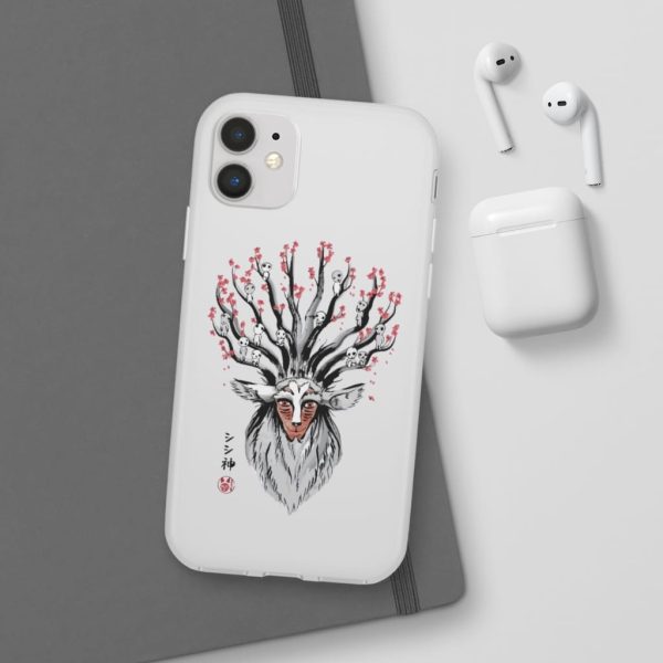 Princess Mononoke Wolf - Princess Mononoke – Shishigami and Sakura iPhone Cases-Accessories, Phone Case, princess mononoke, Princess Mononoke Wolf