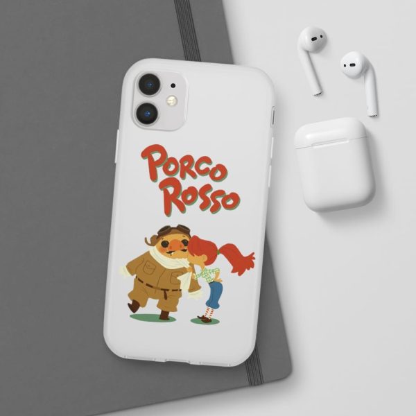 Porco Rosso – The Kiss iPhone Cases-Accessories, Phone Case, porco rosso