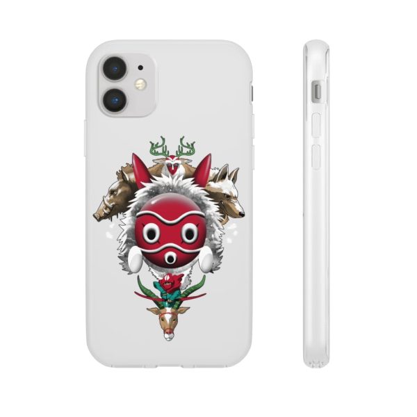 Princess Mononoke San - Princess Mononoke – The Forest Protectors iPhone Cases-Accessories, Phone Case, princess mononoke, Princess Mononoke San