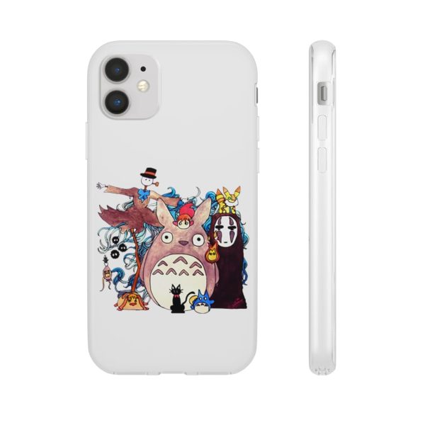 Totoro Plushie - Studio Ghibli Characters Kid iPhone Cases-Accessories, Howl's Moving Castle, kaonashi, My Neighbor Totoro, no face, Phone Case, Spirited Away, Totoro Plushie