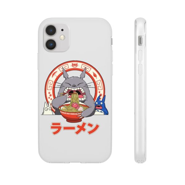 Totoro Backpack - Totoro Ramen iPhone Cases-Accessories, My Neighbor Totoro, Phone Case, Totoro Backpack