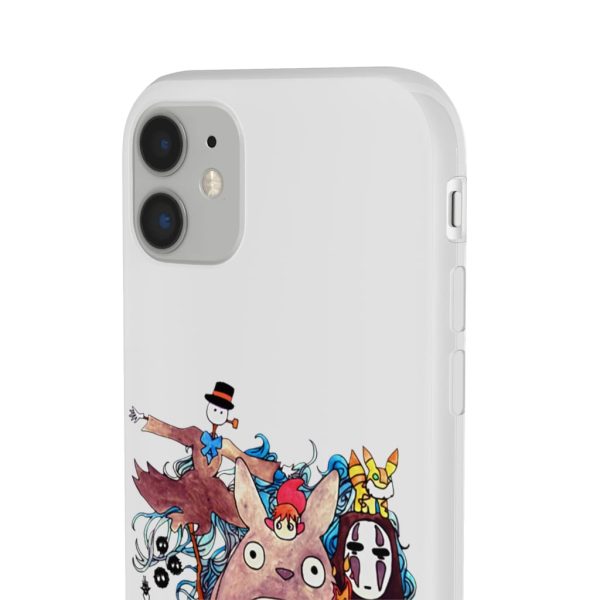 Totoro Plushie - Studio Ghibli Characters Kid iPhone Cases-Accessories, Howl's Moving Castle, kaonashi, My Neighbor Totoro, no face, Phone Case, Spirited Away, Totoro Plushie