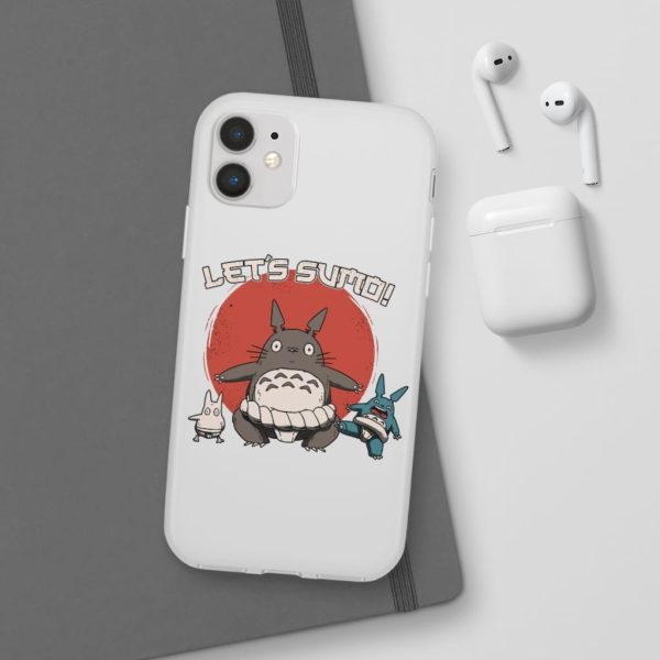 What Animal Is Totoro - Totoro Let’s Sumo iPhone Cases-Accessories, My Neighbor Totoro, Phone Case, What Animal Is Totoro