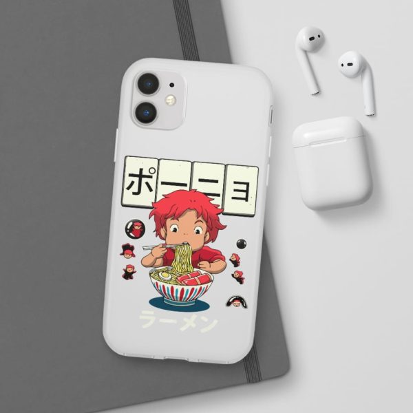 Ponyo - Ponyo very first Ramen iPhone Cases-Accessories, Phone Case, ponyo